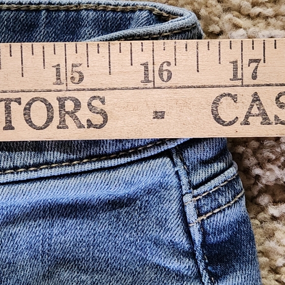 NYDJ Theresa wide-leg crop jean Size 12. Medium wash denim Loire - Picture 6 of 14